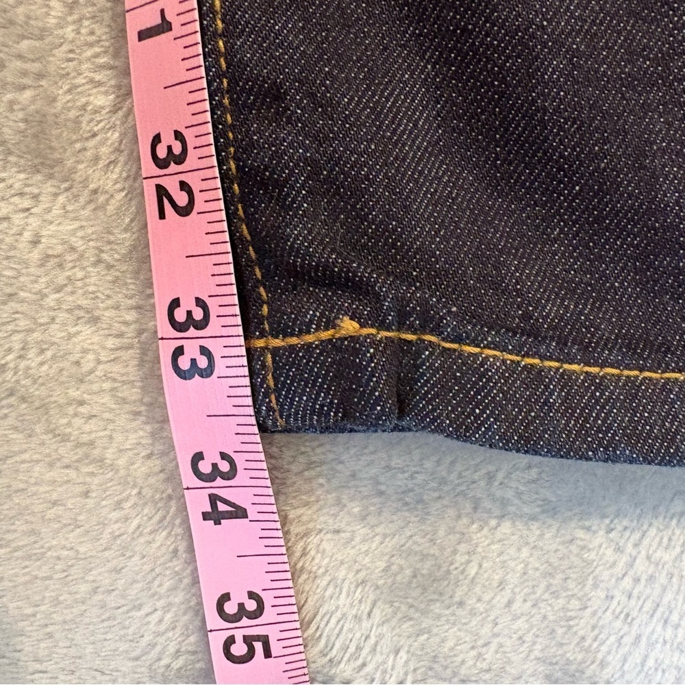 VS Low Rise 5 Flare Dark Denim Jeans Wmn’s Sz 4 Victoria’s Secret - Picture 4 of 10